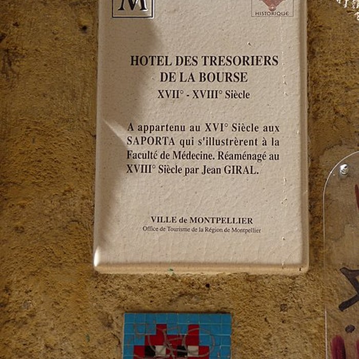 Photo de Hôtel des Trésoriers de la Bourse à Montpellier