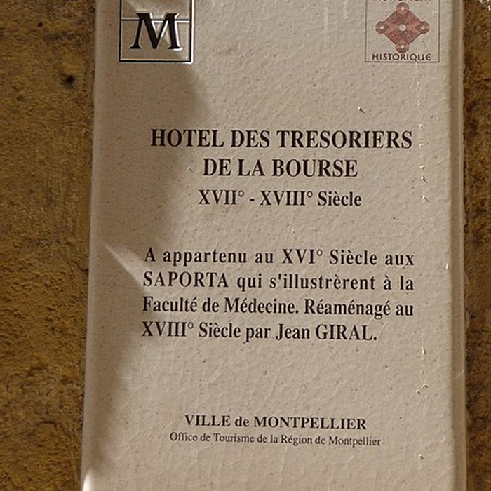 Photo de Hôtel des Trésoriers de la Bourse à Montpellier