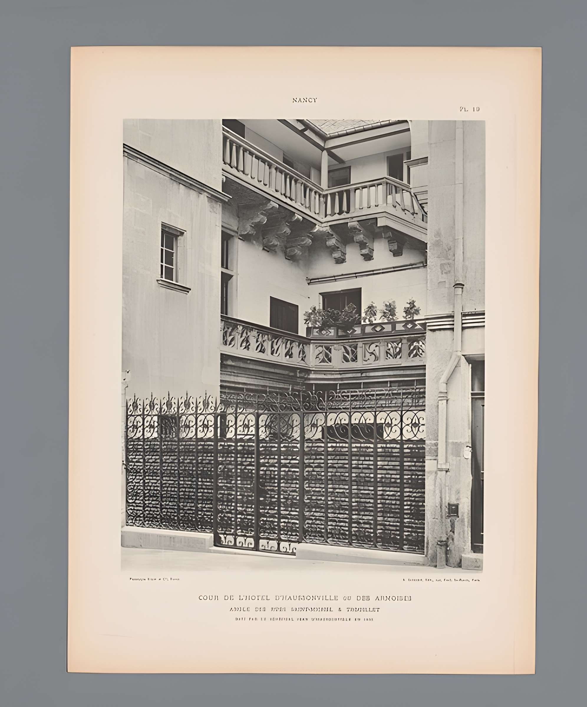 Hôtel d'Haussonville à Nancy 