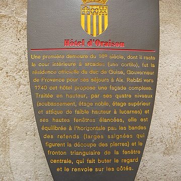 Hôtel dOraison à Aix-en-Provence