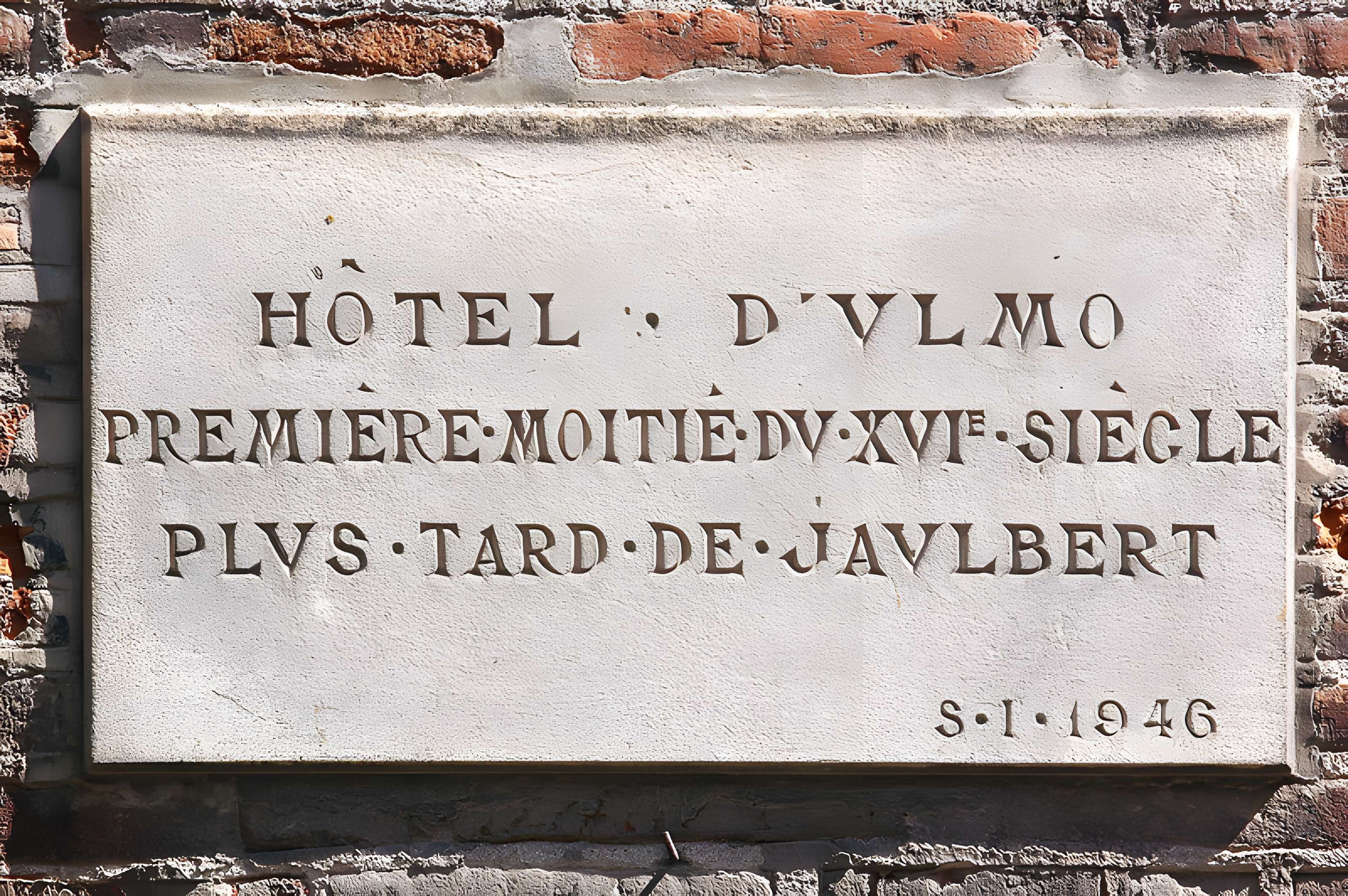 Hôtel d'Ulmo à Toulouse 