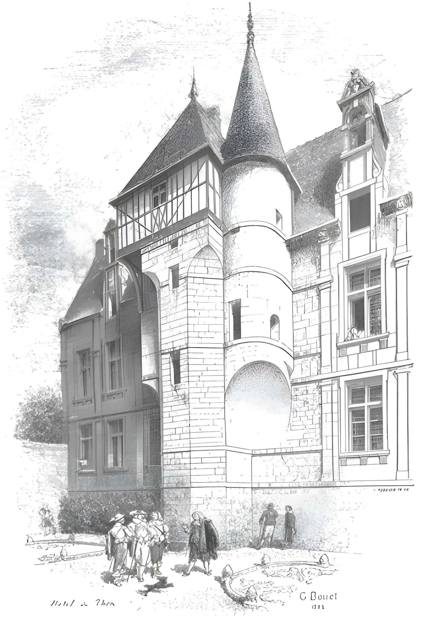 Hôtel Duquesnoy-du-Thon à Caen