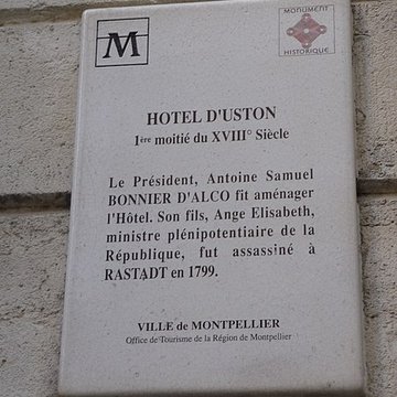 Hôtel dUston à Montpellier