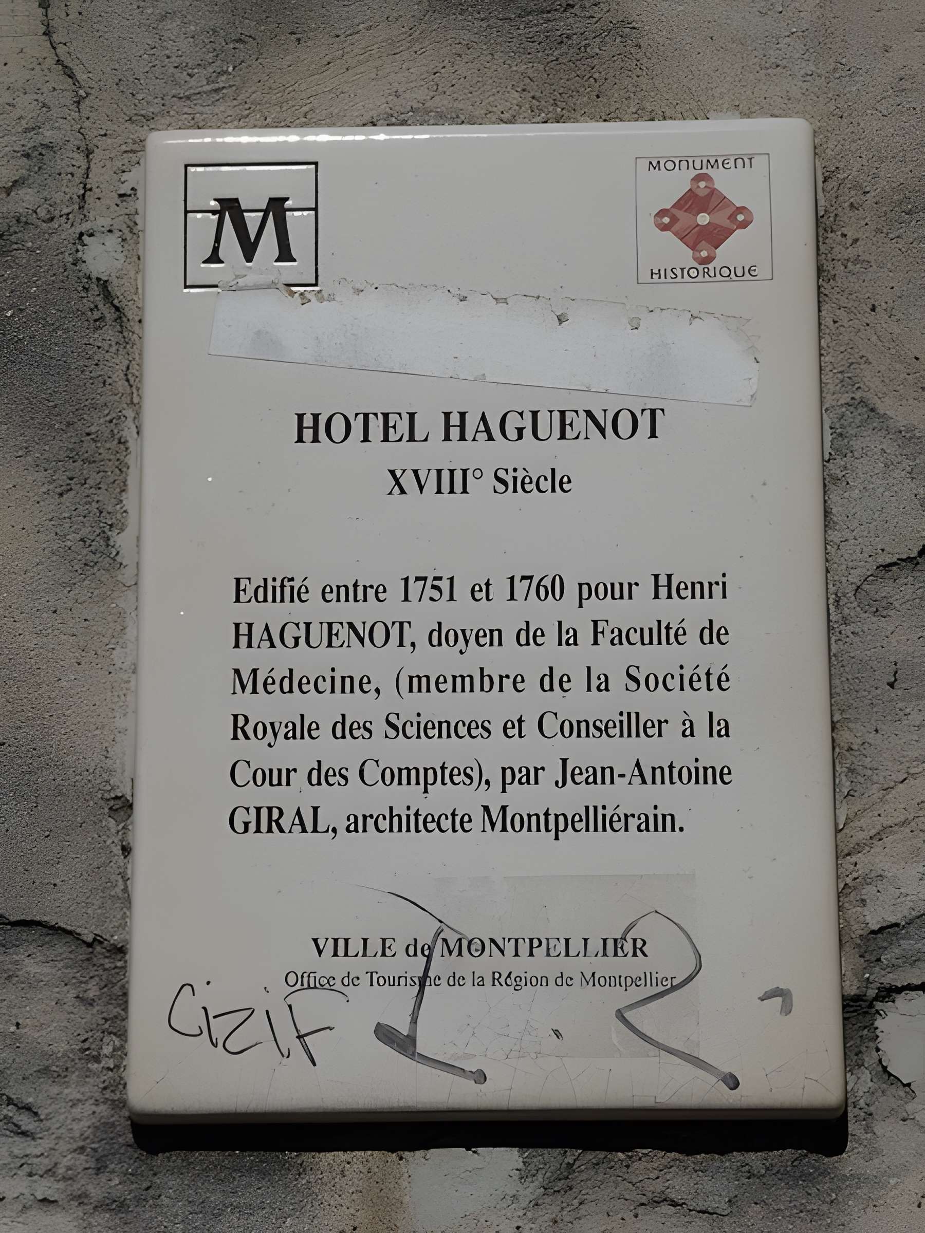 Hôtel Haguenot à Montpellier