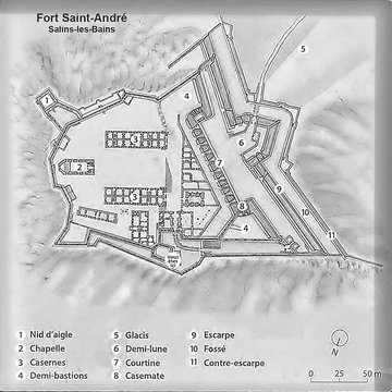 Fort Saint-André de Salins-les-Bains
