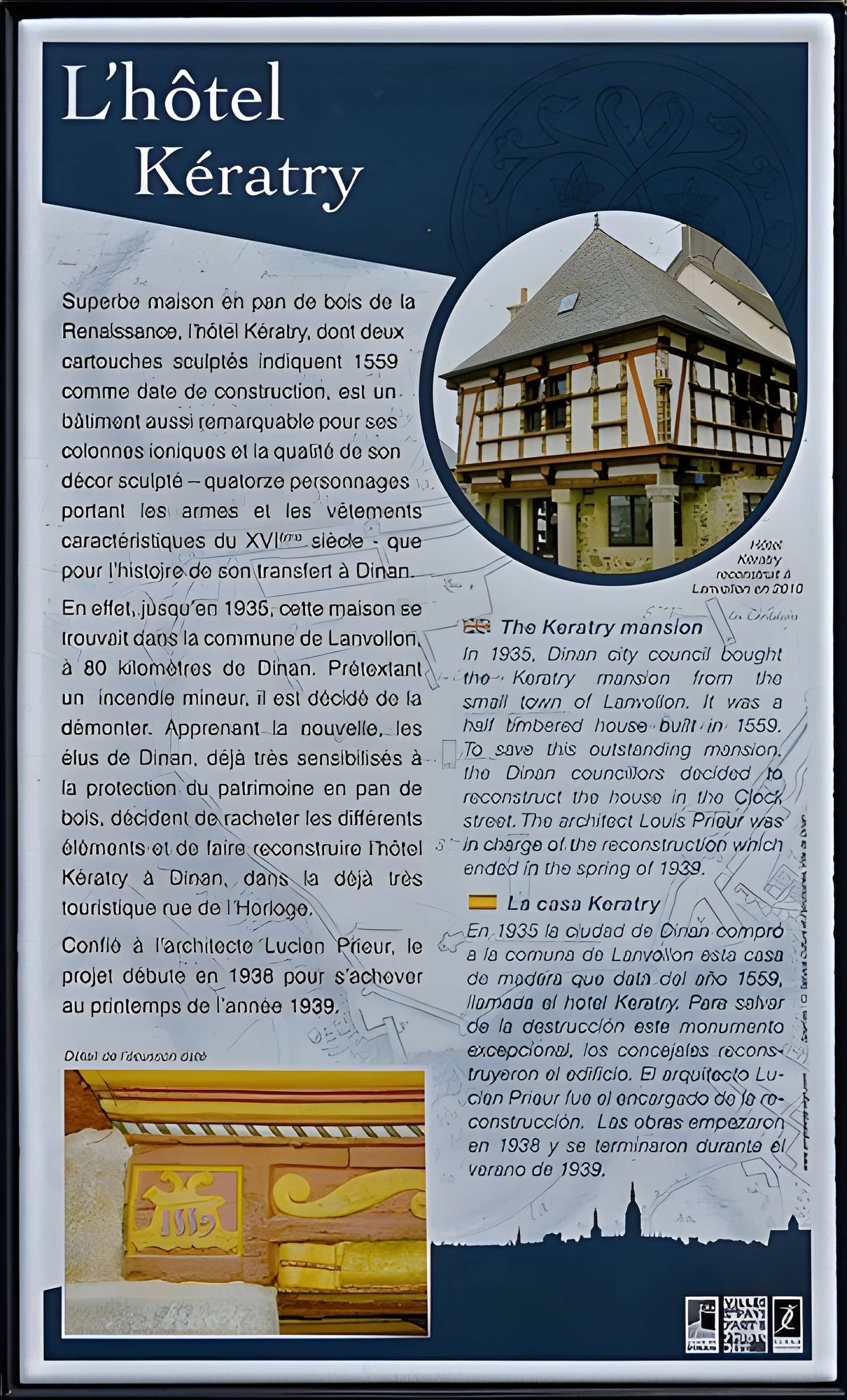 Hôtel Kératry à Dinan