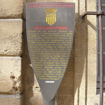 Hôtel Maynier dOppède à Aix-en-Provence