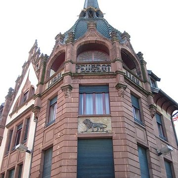 Immeuble du Lion Peugeot à Montbéliard