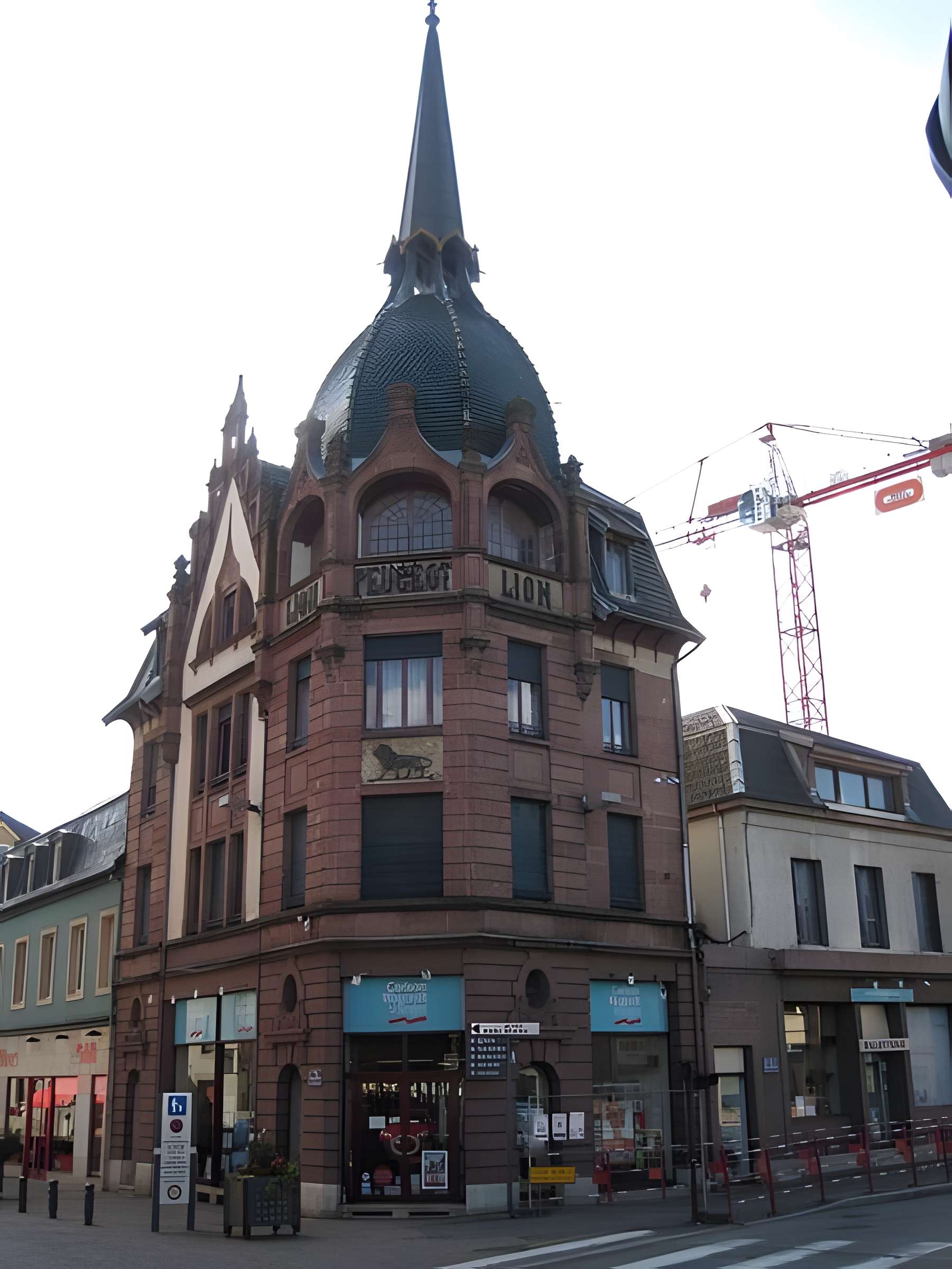 Immeuble du Lion Peugeot à Montbéliard 