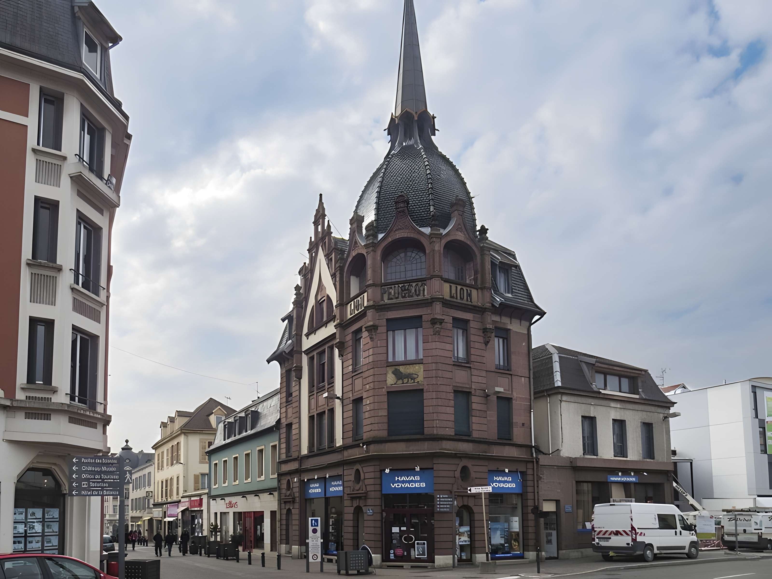Immeuble du Lion Peugeot à Montbéliard