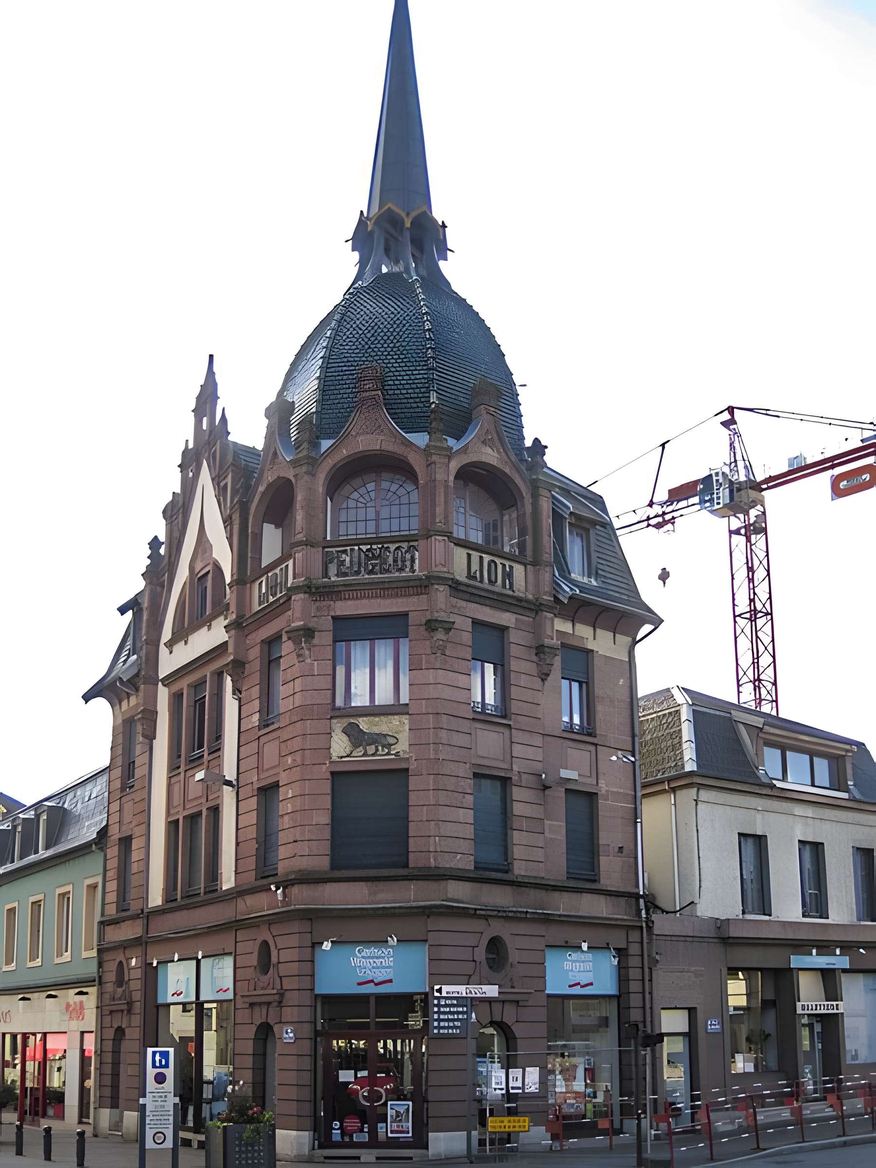 Immeuble du Lion Peugeot à Montbéliard