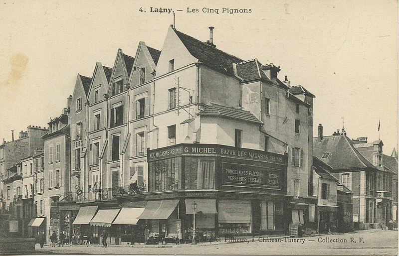 Immeuble, 1-3-5 Place de la Fontaine à Lagny-sur-Marne