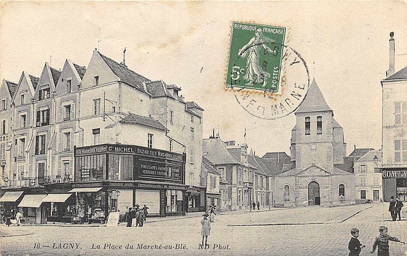 Immeuble, 1-3-5 Place de la Fontaine à Lagny-sur-Marne