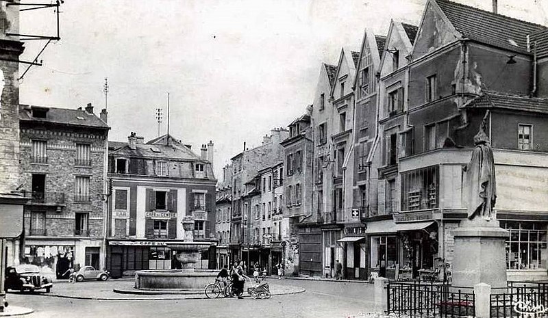 Immeuble, 1-3-5 Place de la Fontaine à Lagny-sur-Marne