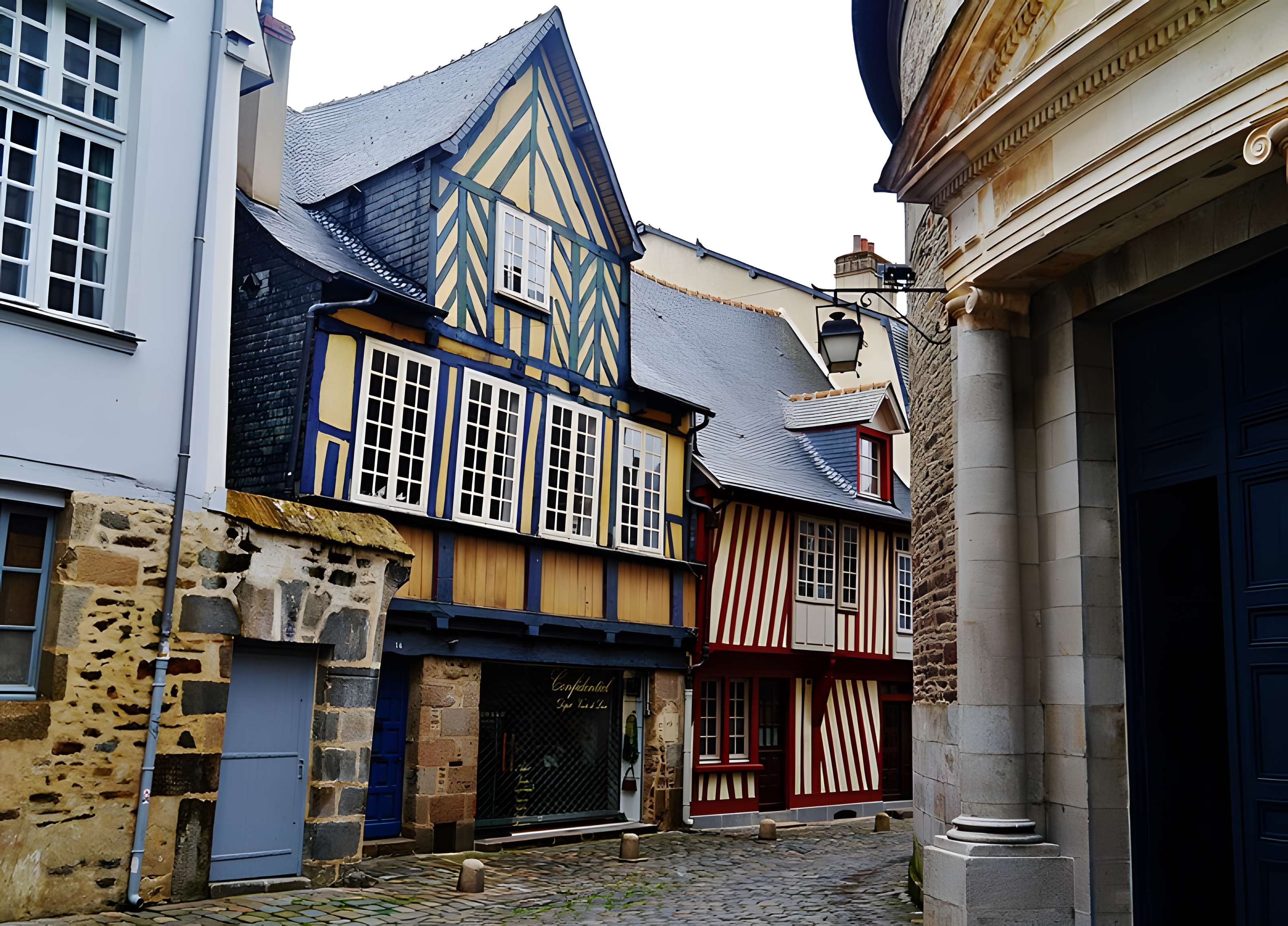 Immeuble, 14 Rue de la Psalette à Rennes