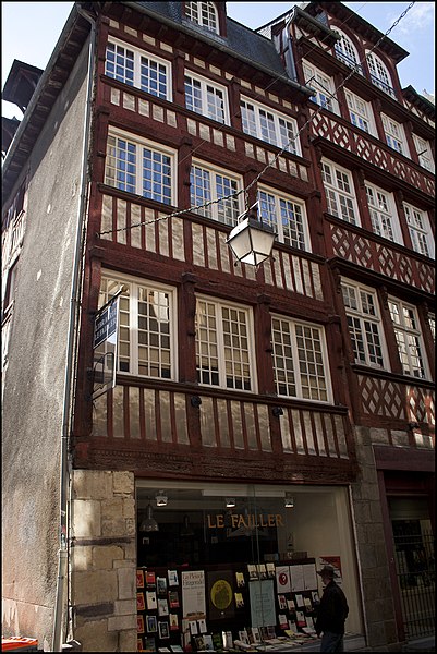 Immeuble, 14 Rue Saint-Georges à Rennes