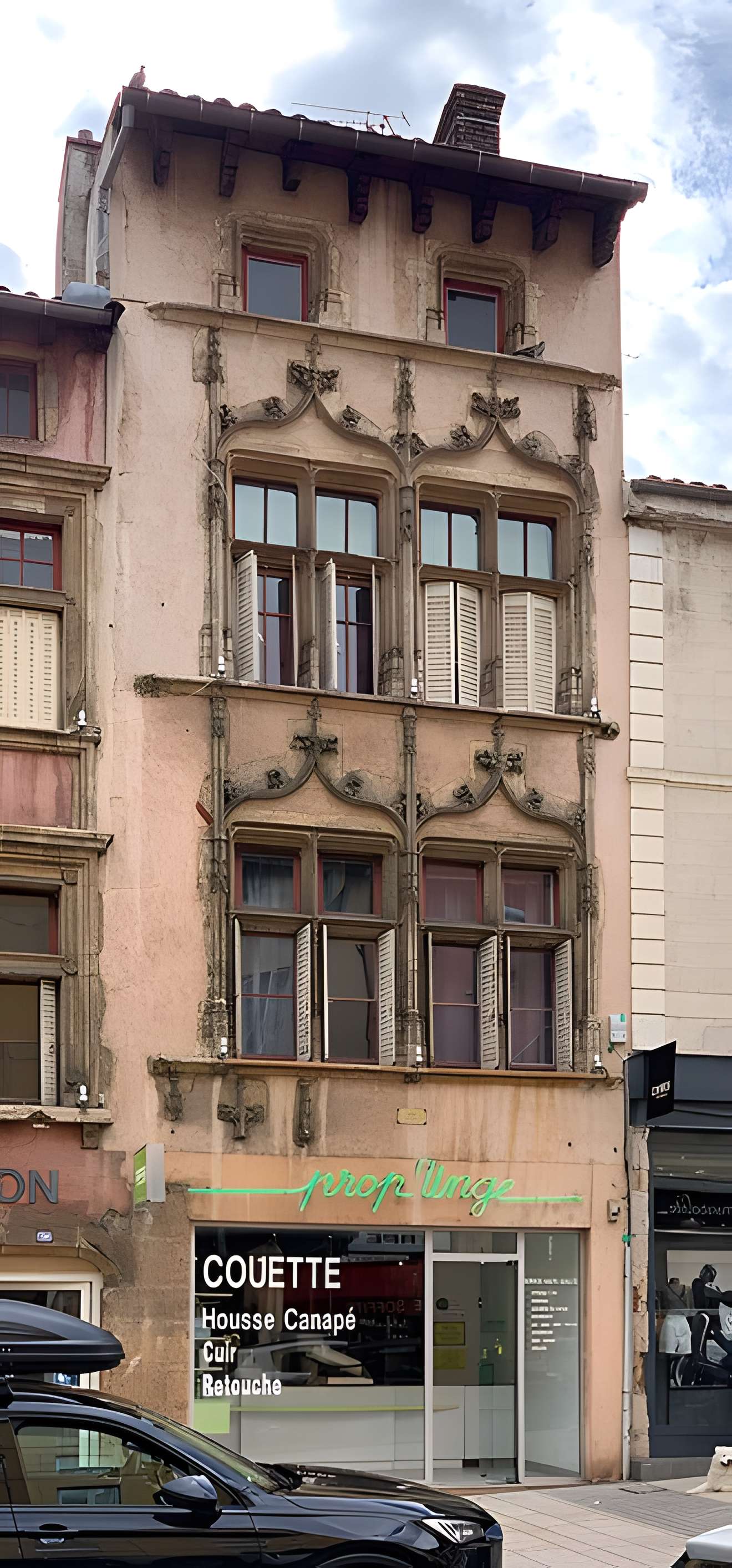 Immeuble, 588 rue Nationale à Villefranche-sur-Saône