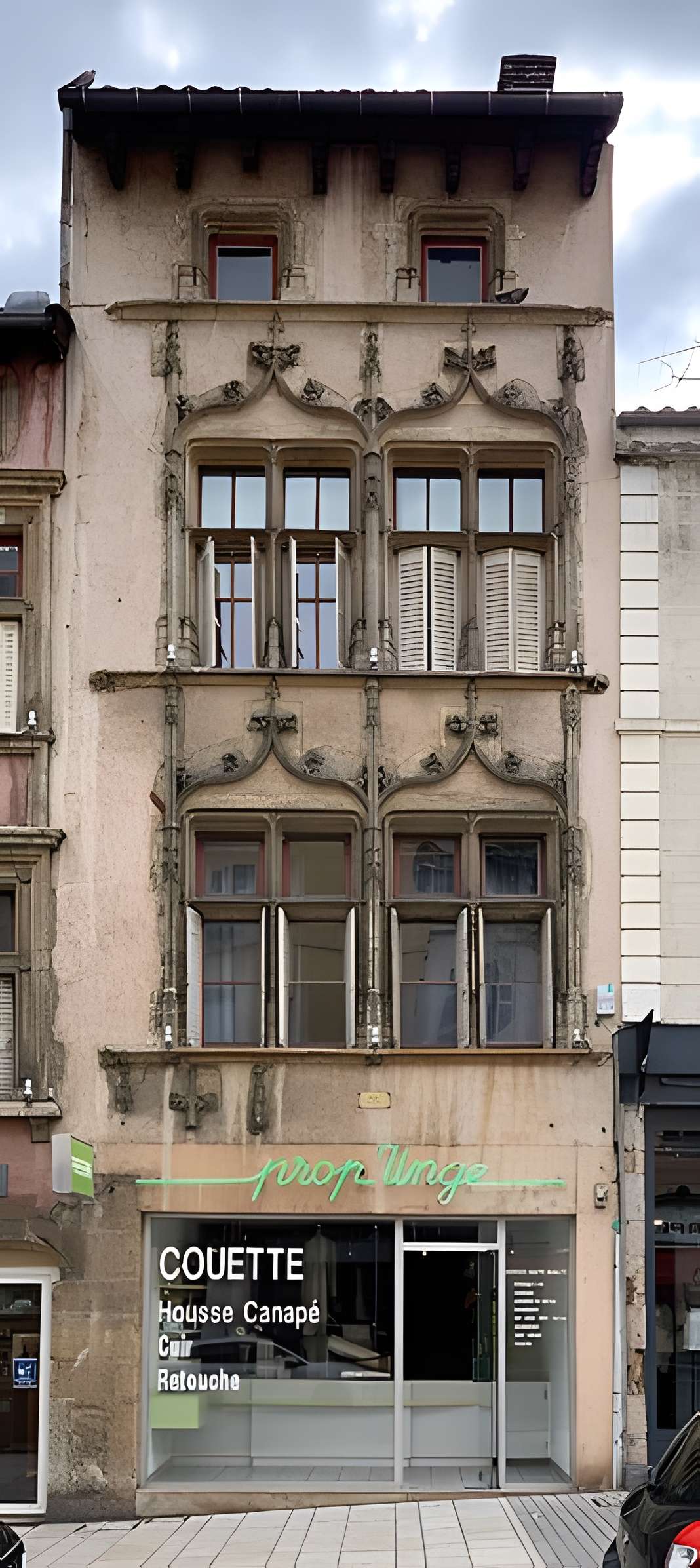 Immeuble, 588 rue Nationale à Villefranche-sur-Saône