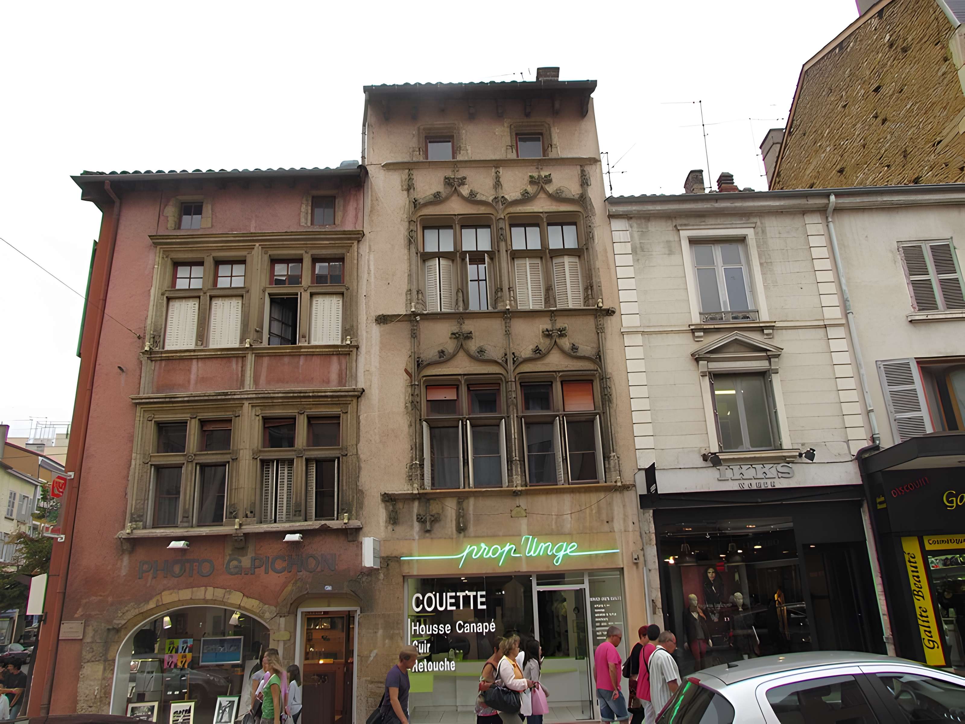 Immeuble, 588 rue Nationale à Villefranche-sur-Saône