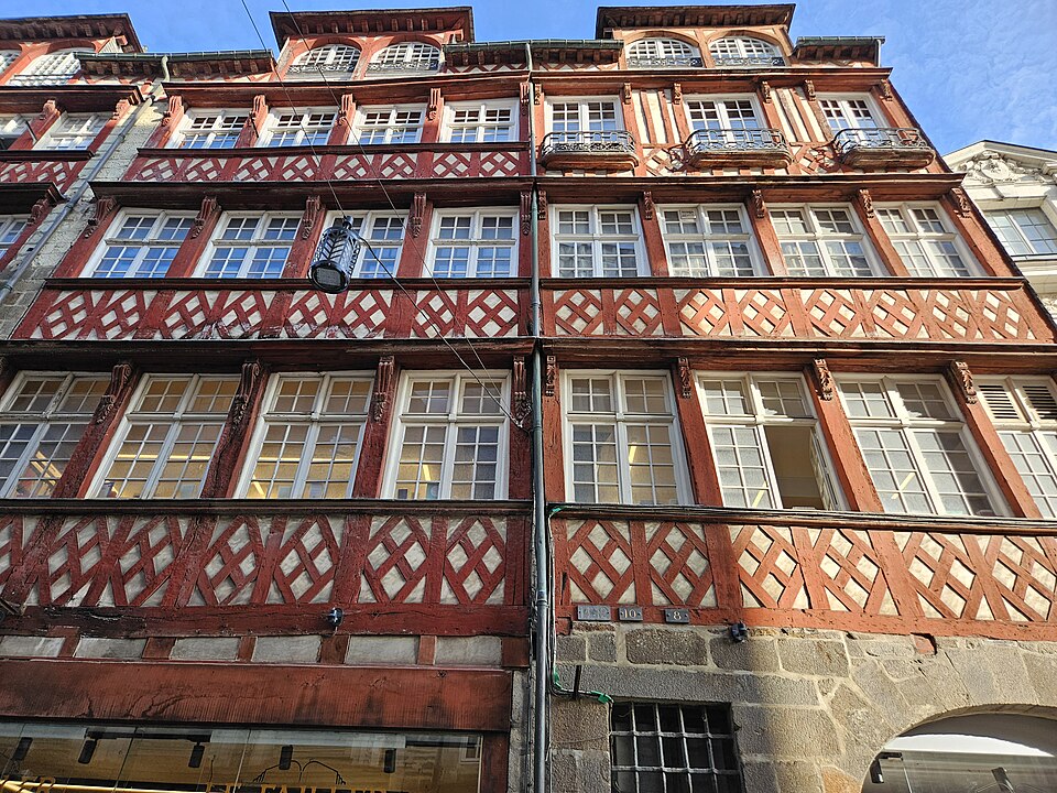 Immeuble, 8 Rue Saint-Georges à Rennes