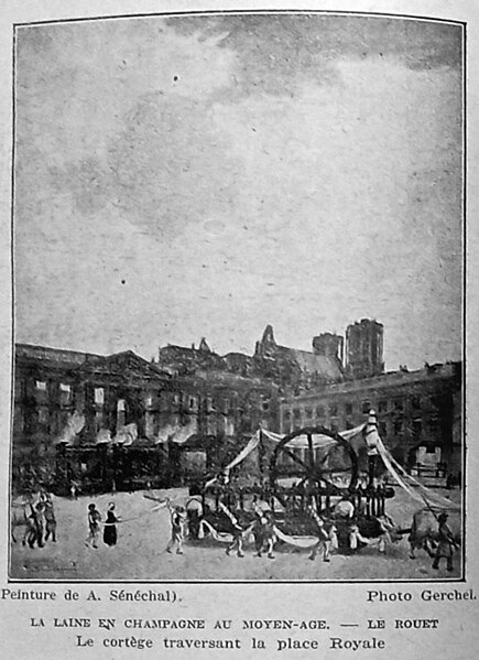 Immeubles de la Place Royale de Reims