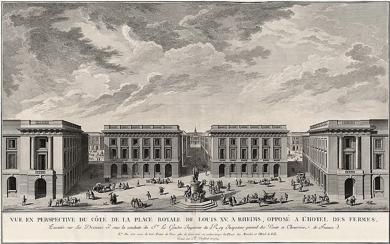 Immeubles de la Place Royale de Reims