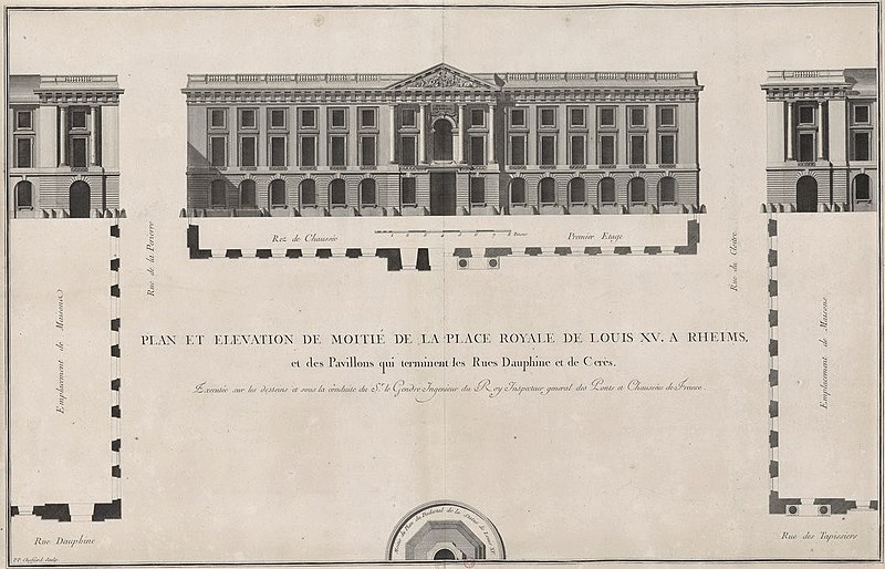 Immeubles de la Place Royale de Reims