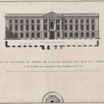 Immeubles de la Place Royale de Reims
