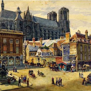 Immeubles de la Place Royale de Reims