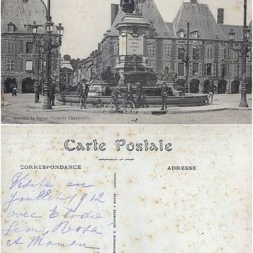 Immeubles, Place Ducale à Charleville-Mézières