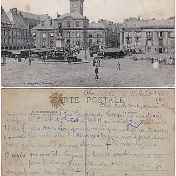 Immeubles, Place Ducale à Charleville-Mézières