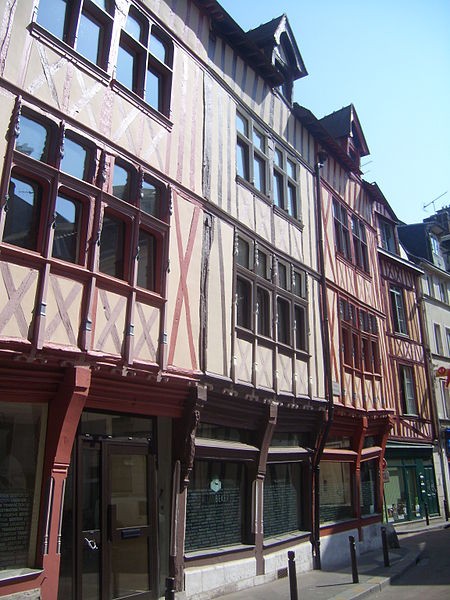 Photo de Immeubles, Rue des Bons-Enfants à Rouen