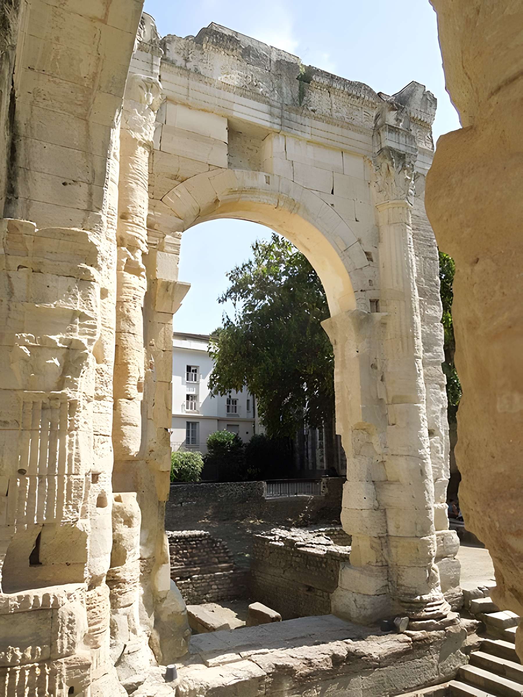 Jardin archéologique de Cybèle à Vienne