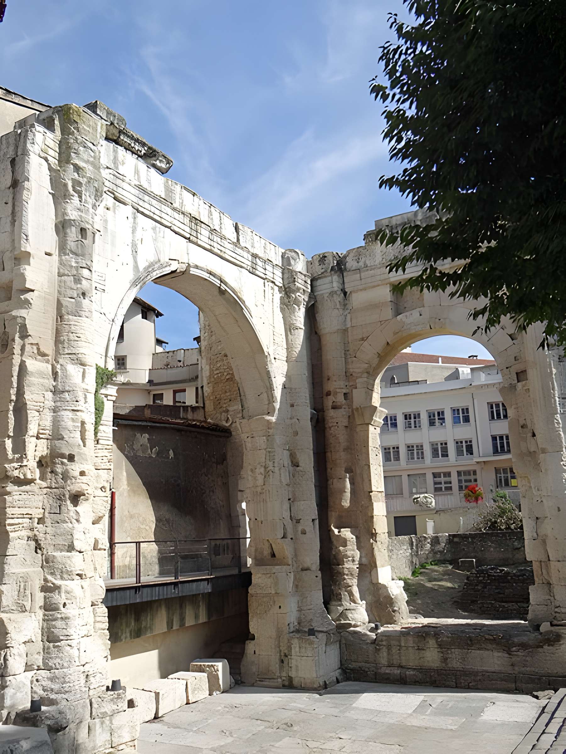 Jardin archéologique de Cybèle à Vienne