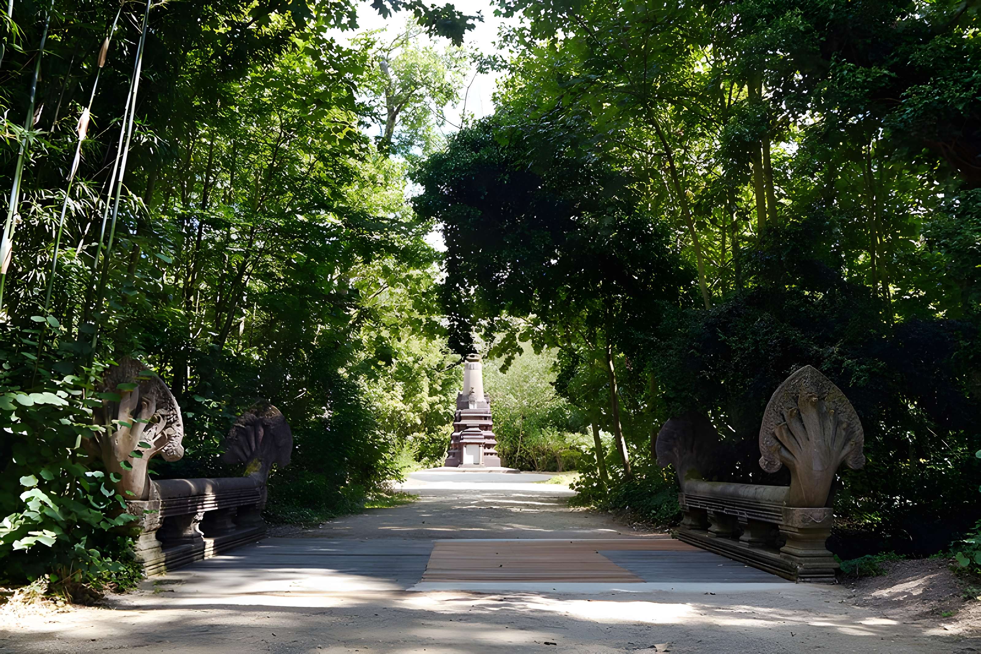 Jardin d'Agronomie Tropicale, situé dans le bois de Vincennes