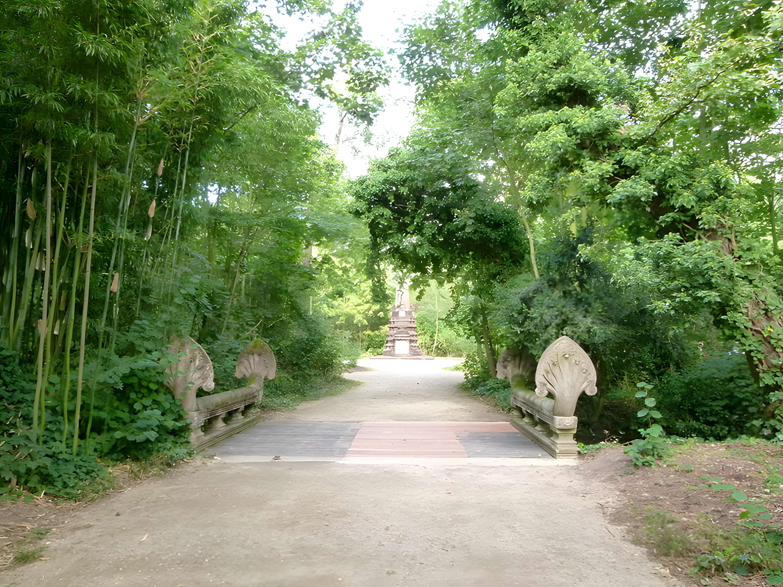 Jardin d'Agronomie Tropicale, situé dans le bois de Vincennes