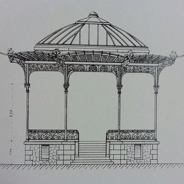 Kiosque Parc des Bourins à Vichy