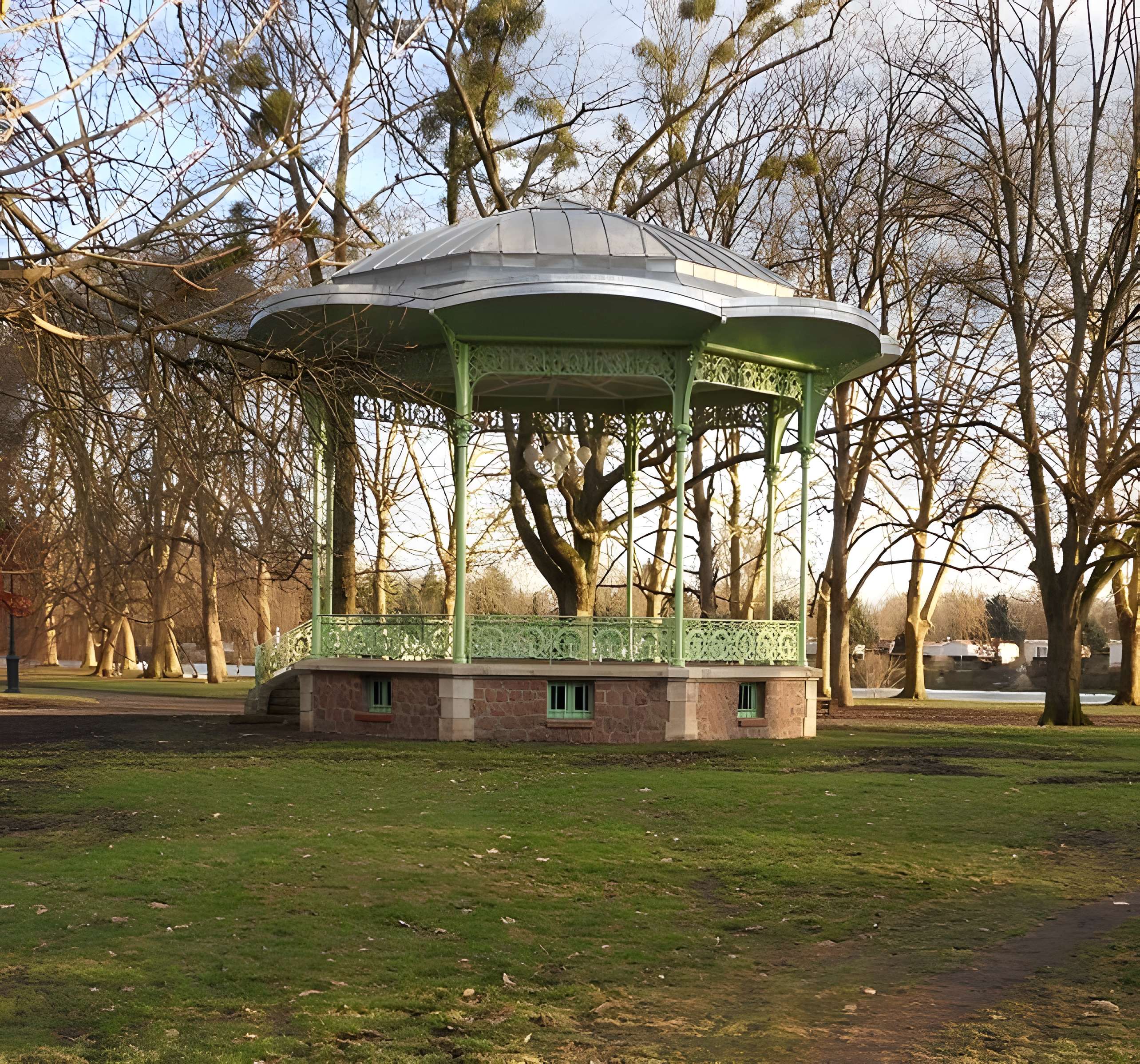 Kiosque Parc des Bourins à Vichy 