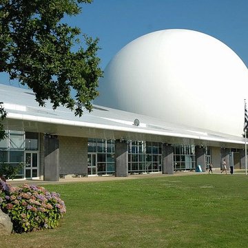 Le Radôme à Pleumeur-Bodou