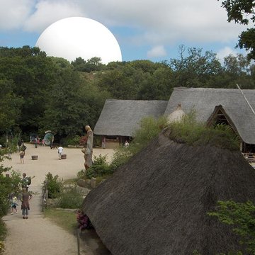 Le Radôme à Pleumeur-Bodou