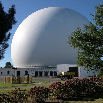 Le Radôme à Pleumeur-Bodou
