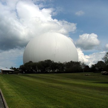 Le Radôme à Pleumeur-Bodou