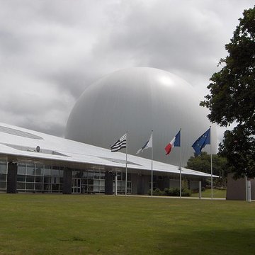 Le Radôme à Pleumeur-Bodou