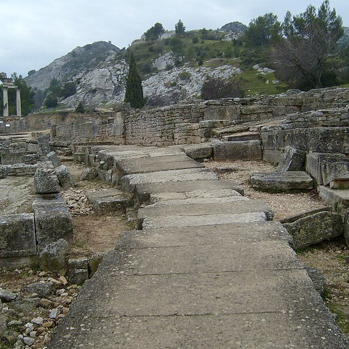 Photo de Fouilles du Glanum à Saint-Rémy-de-Provence