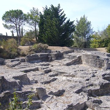 Fouilles du Glanum à Saint-Rémy-de-Provence