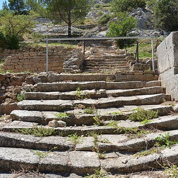 Fouilles du Glanum à Saint-Rémy-de-Provence