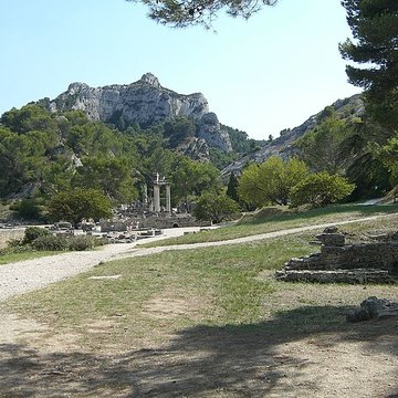 Fouilles du Glanum à Saint-Rémy-de-Provence