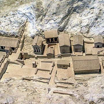 Fouilles du Glanum à Saint-Rémy-de-Provence