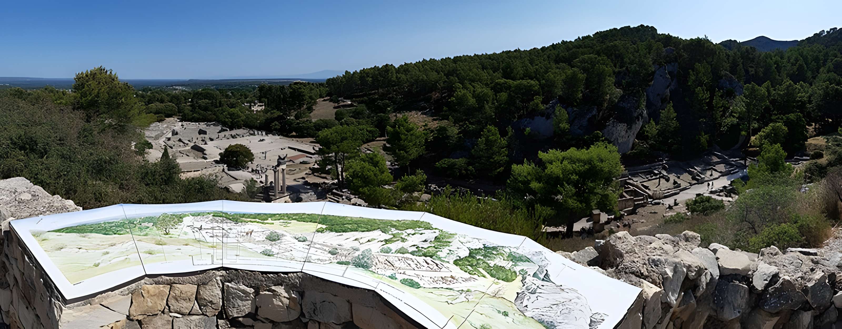 Fouilles du Glanum à Saint-Rémy-de-Provence