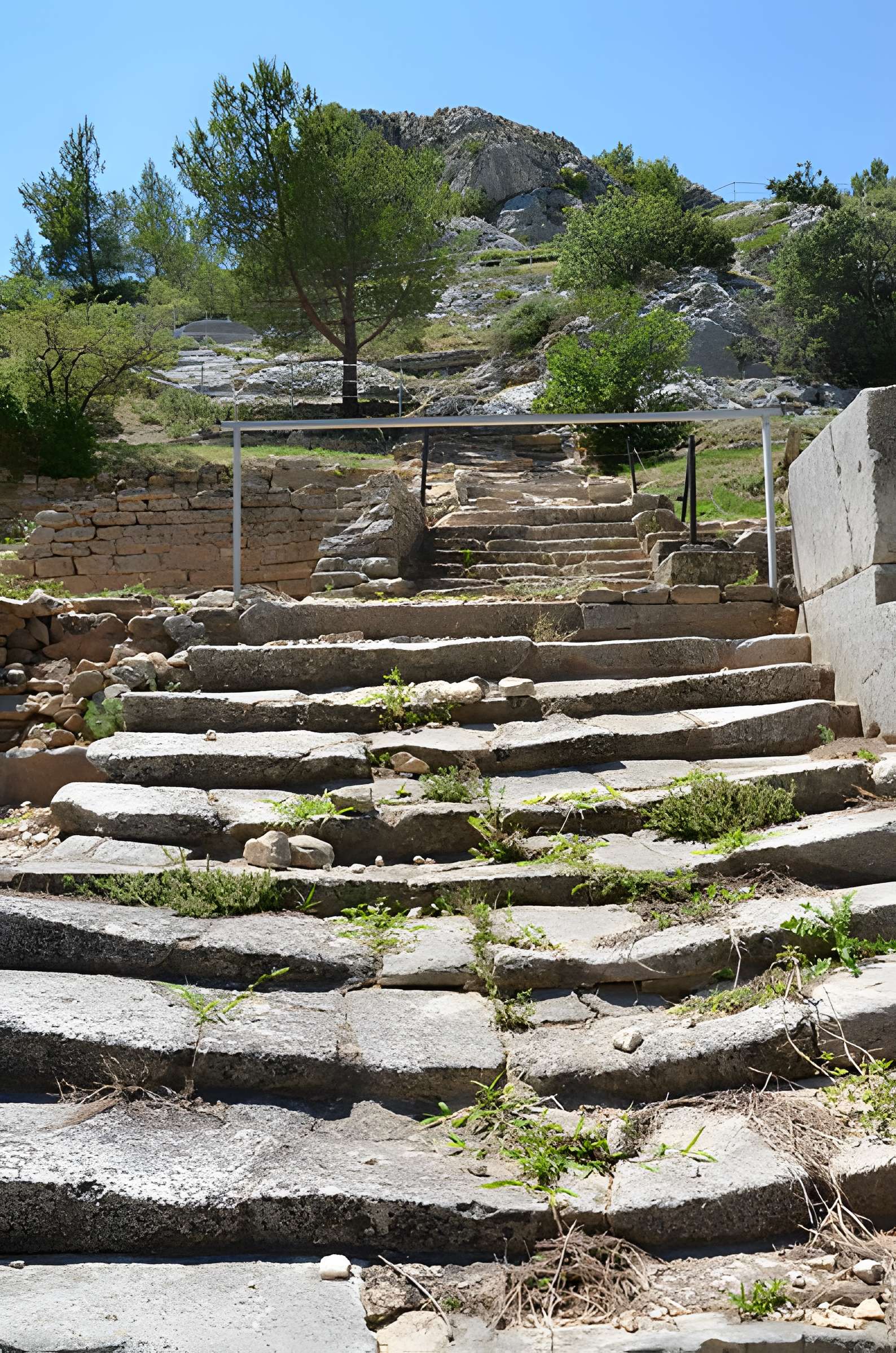 Fouilles du Glanum à Saint-Rémy-de-Provence